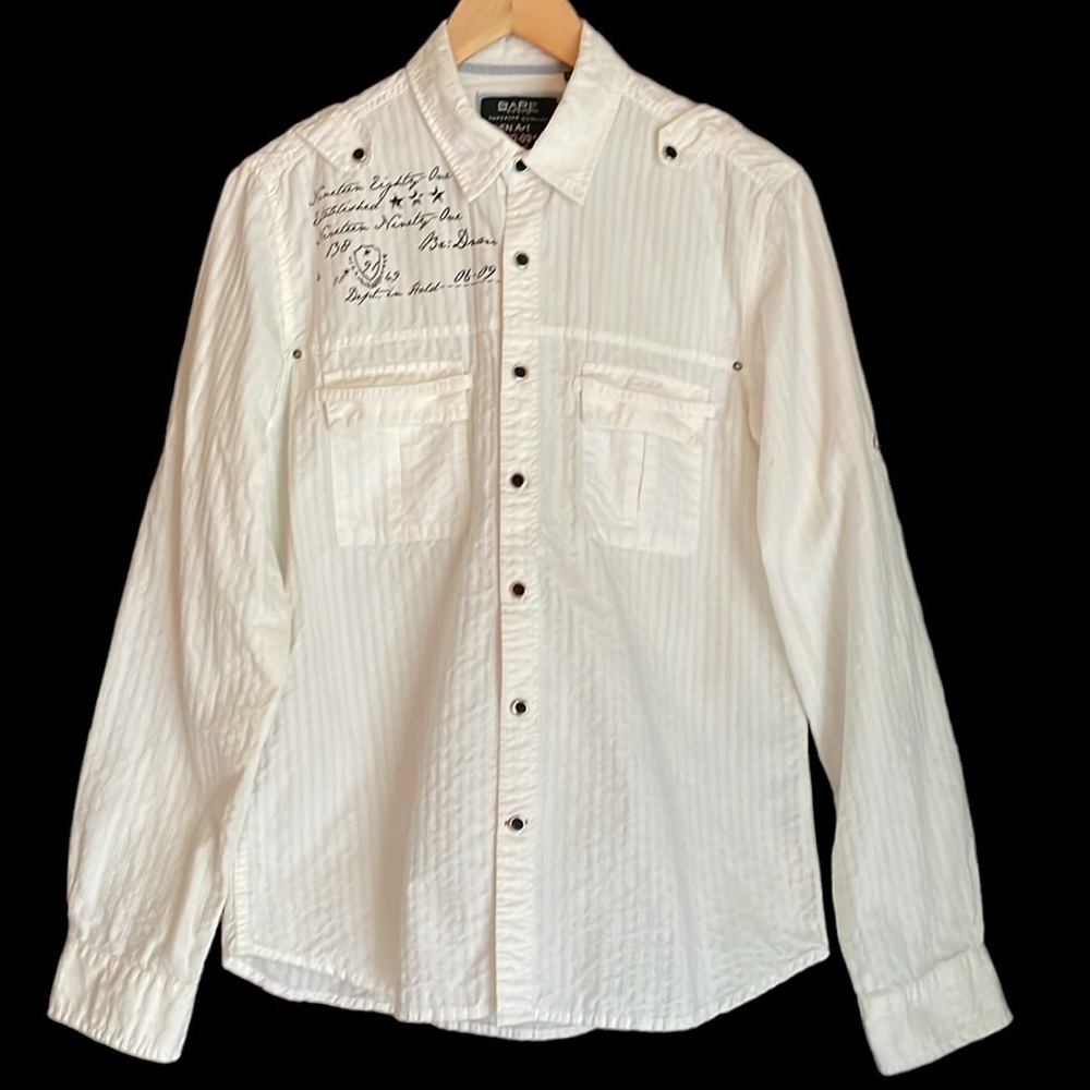 Bare Denim Western Shirt M